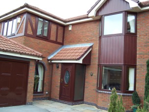 UPVC cladding and double glazed windows